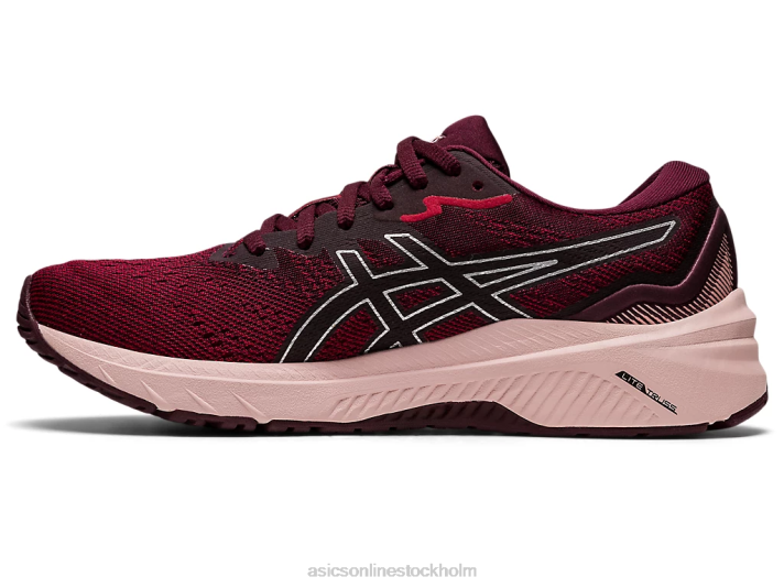 Asics gt-1000 11 kvinnor D6D02995 tranbär/rent silver