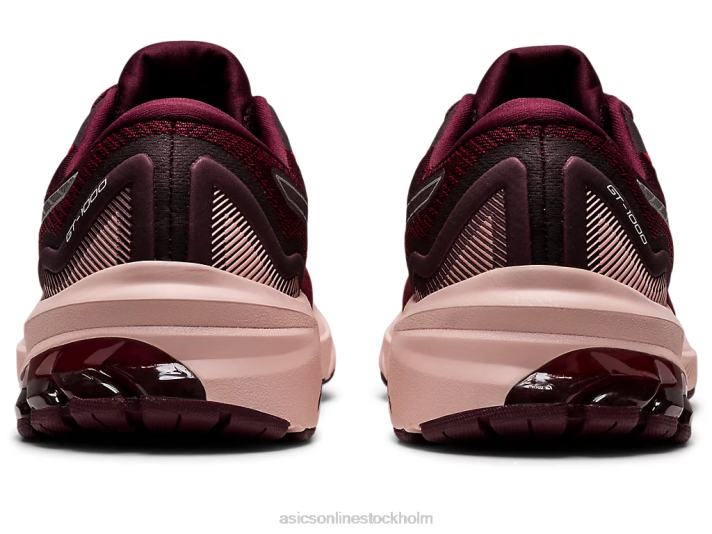 Asics gt-1000 11 kvinnor D6D02995 tranbär/rent silver