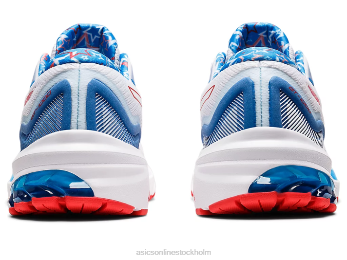 Asics gt-1000 11 kvinnor D6D03210 vit/elektrisk röd