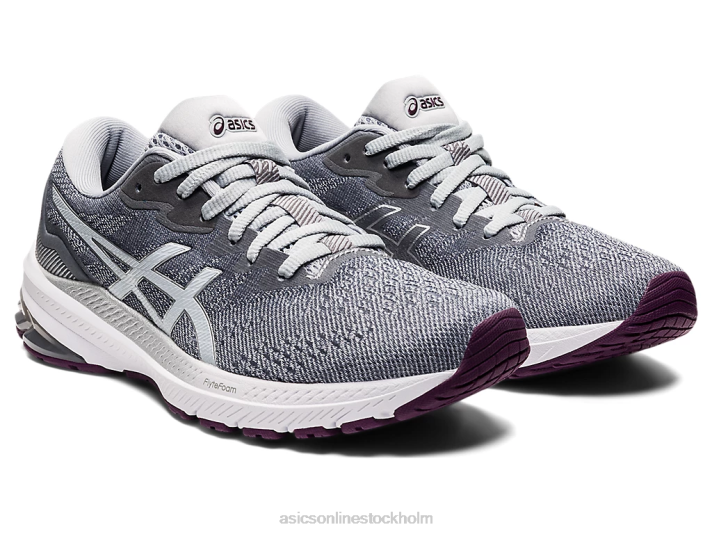 Asics gt-1000 11 kvinnor D6D03216 piemonte grå/vit