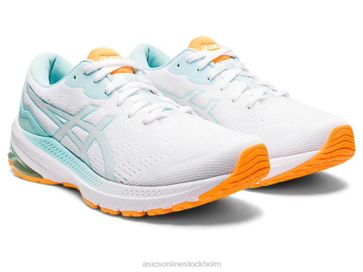 Asics gt-1000 11 kvinnor D6D03221 vit/klarblå
