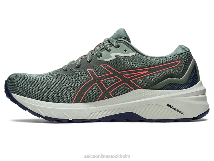 Asics gt-1000 11 tr naturbad kvinnor D6D02438 naturbad/papaja
