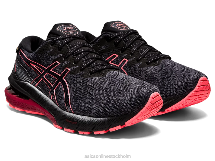 Asics gt-2000 10 g-tx kvinnor D6D03613 bärare grå/svart