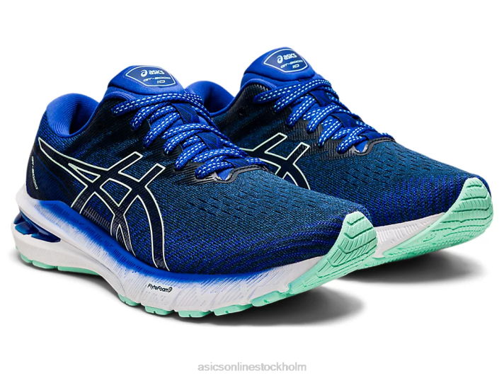 Asics gt-2000 10 kvinnor D6D02641 lapis lazuli blå/färsk is