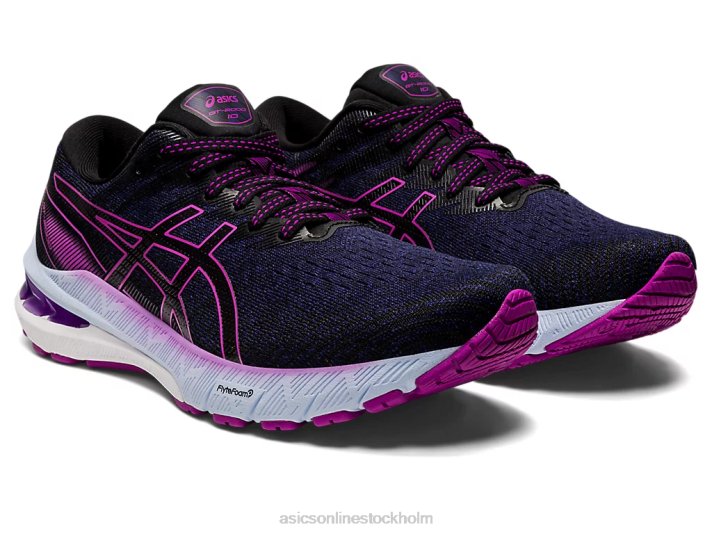 Asics gt-2000 10 kvinnor D6D02679 dyk blå/orkidé