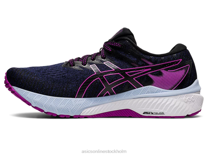 Asics gt-2000 10 kvinnor D6D02679 dyk blå/orkidé
