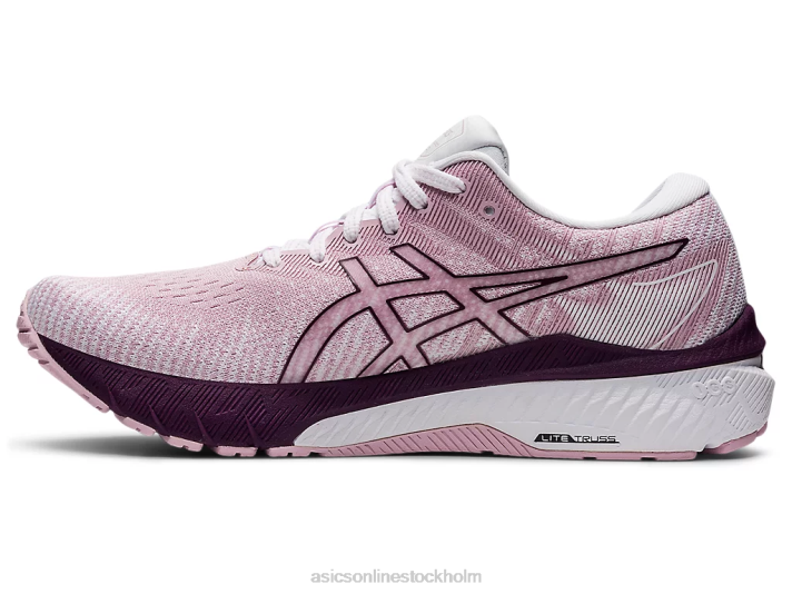 Asics gt-2000 10 kvinnor D6D03151 knappt rosa/djupt plommon
