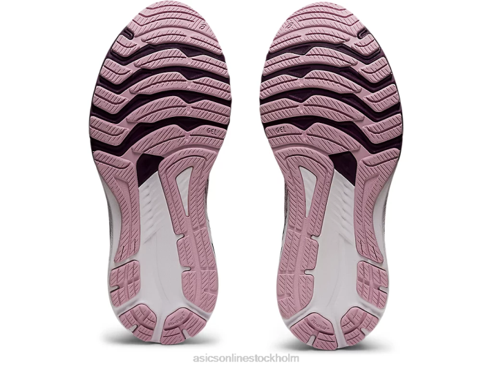 Asics gt-2000 10 kvinnor D6D03151 knappt rosa/djupt plommon