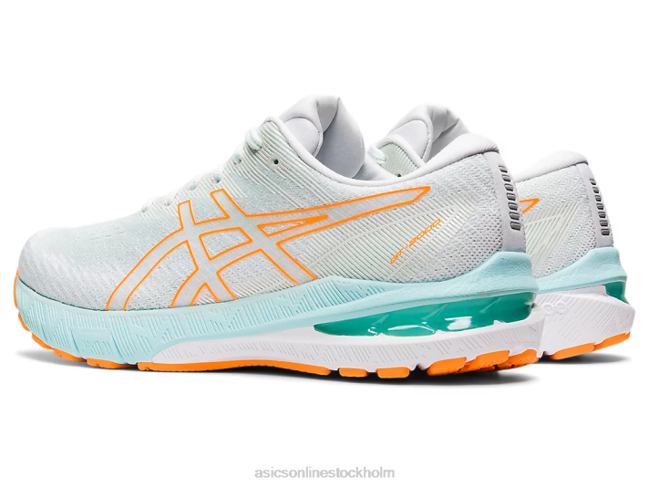 Asics gt-2000 10 kvinnor D6D03236 lugnande hav/apelsin pop