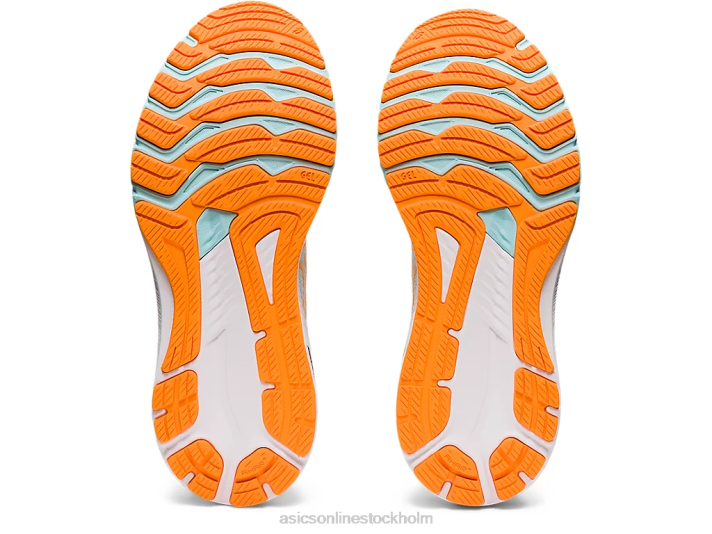 Asics gt-2000 10 kvinnor D6D03236 lugnande hav/apelsin pop