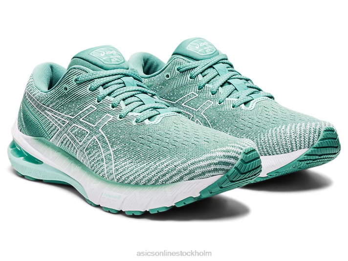 Asics gt-2000 10 kvinnor D6D03427 salvia/vit