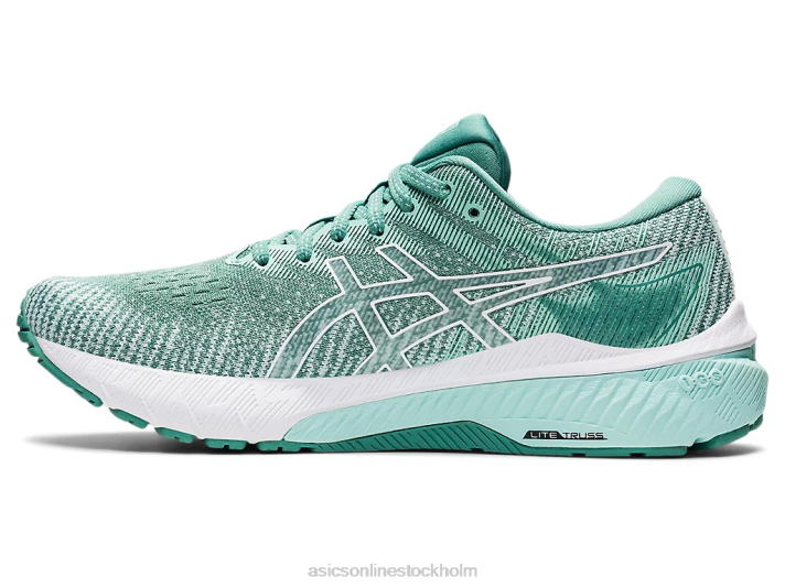Asics gt-2000 10 kvinnor D6D03427 salvia/vit