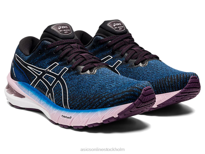Asics gt-2000 10 kvinnor D6D03433 sjödrev/vit