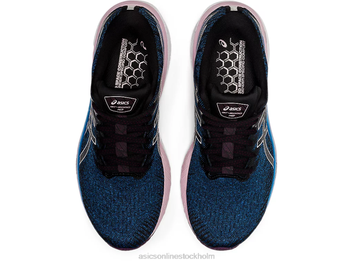 Asics gt-2000 10 kvinnor D6D03433 sjödrev/vit
