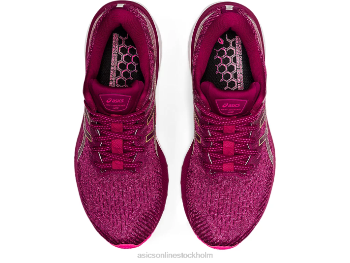 Asics gt-2000 10 kvinnor D6D03442 rosa glo/champagne