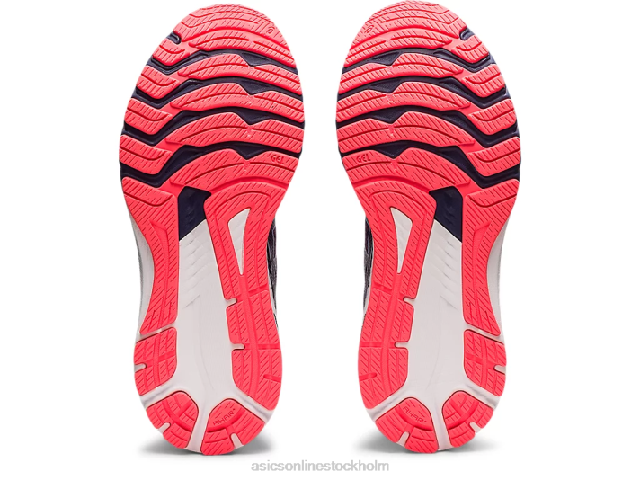 Asics gt-2000 10 kvinnor D6D03691 flammande korall/åskblå