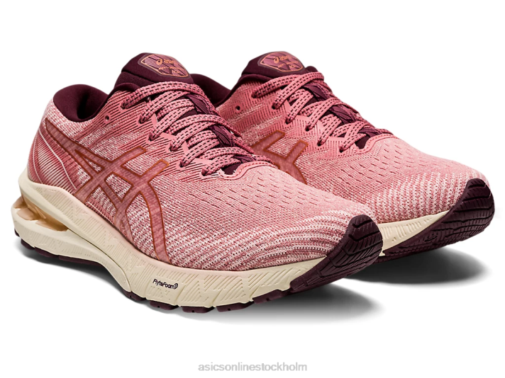 Asics gt-2000 10 kvinnor D6D03703 smokey rose/ren brons