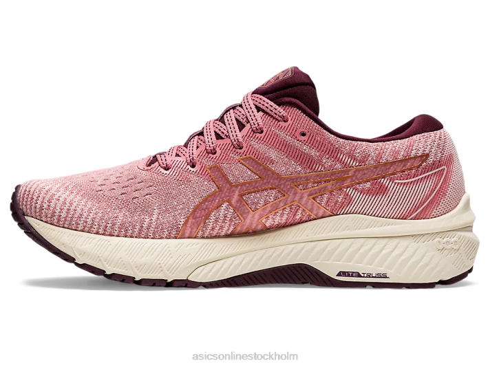 Asics gt-2000 10 kvinnor D6D03703 smokey rose/ren brons