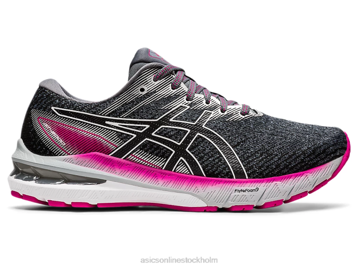 Asics gt-2000 10 smal kvinnor D6D03687 sheet rock/rosa rave