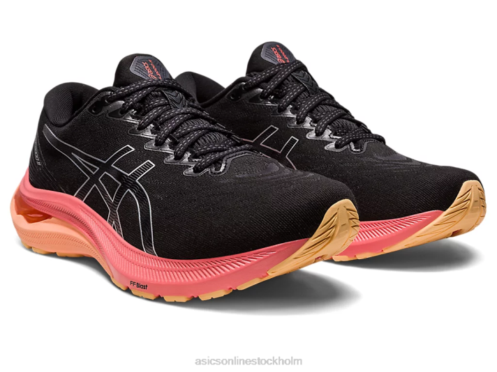 Asics gt-2000 11 bred kvinnor D6D02668 svart/rent silver