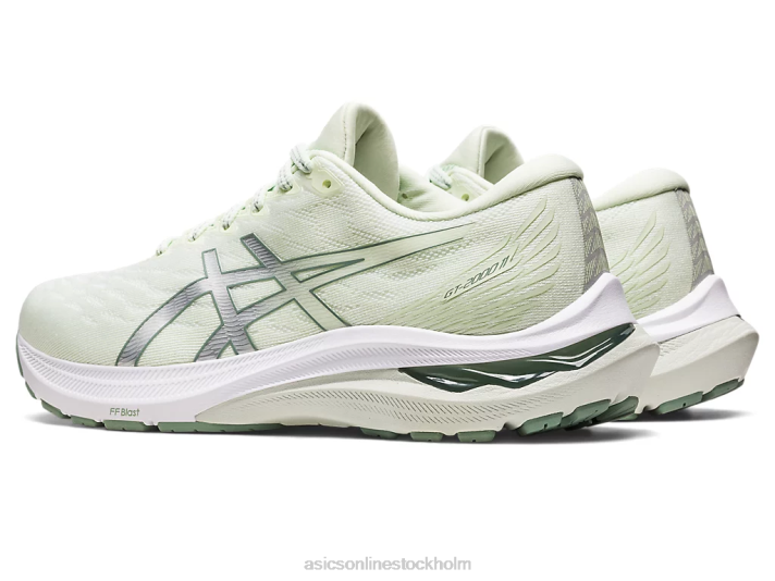 Asics gt-2000 11 kvinnor D6D02607 viska grönt/rent silver