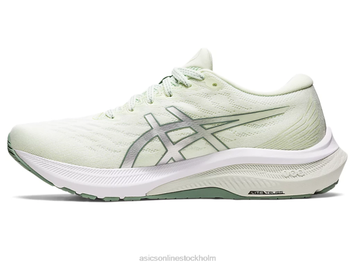 Asics gt-2000 11 kvinnor D6D02607 viska grönt/rent silver