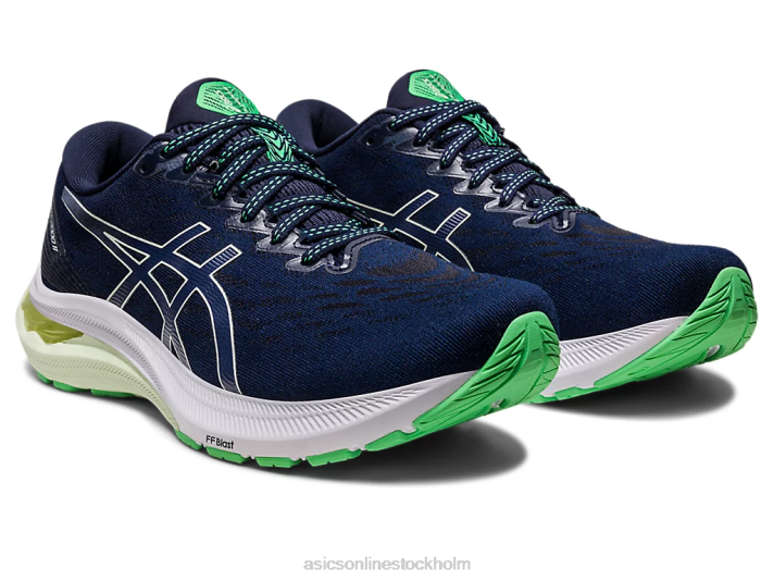 Asics gt-2000 11 kvinnor D6D02642 midnatt/viskning grön