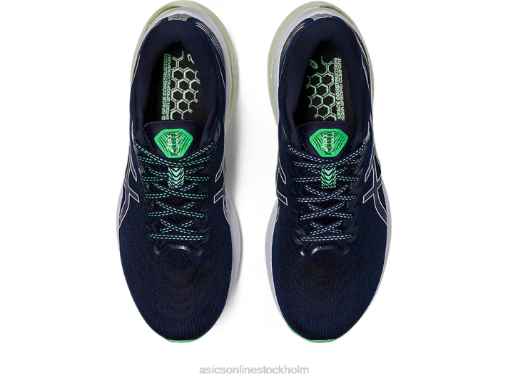 Asics gt-2000 11 kvinnor D6D02642 midnatt/viskning grön