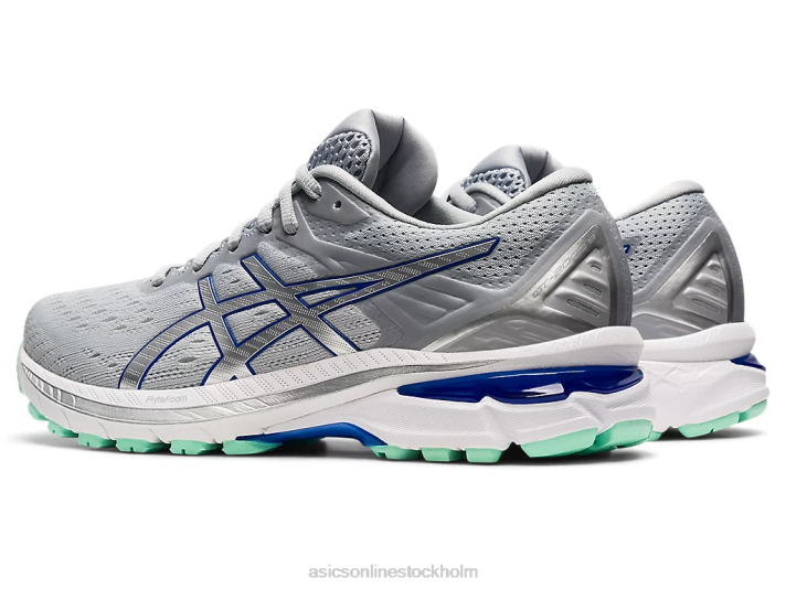 Asics gt-2000 9 kvinnor D6D03850 piemontegrå/rent silver