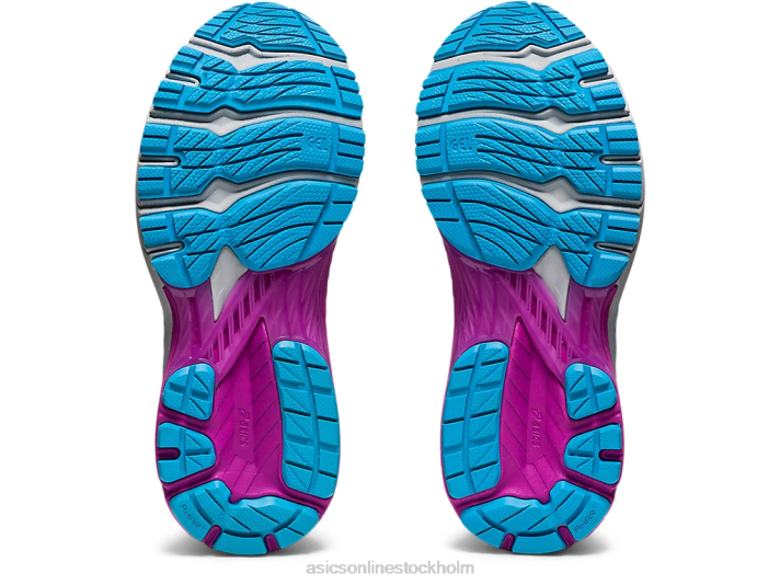 Asics gt-2000 9 kvinnor D6D03913 piemontegrå/digital druva