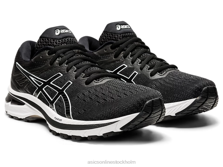 Asics gt-2000 9 kvinnor D6D04121 svart vit
