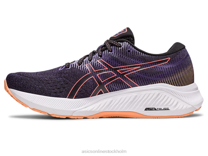 Asics gt-4000 3 kvinnor D6D02613 svart/papaya