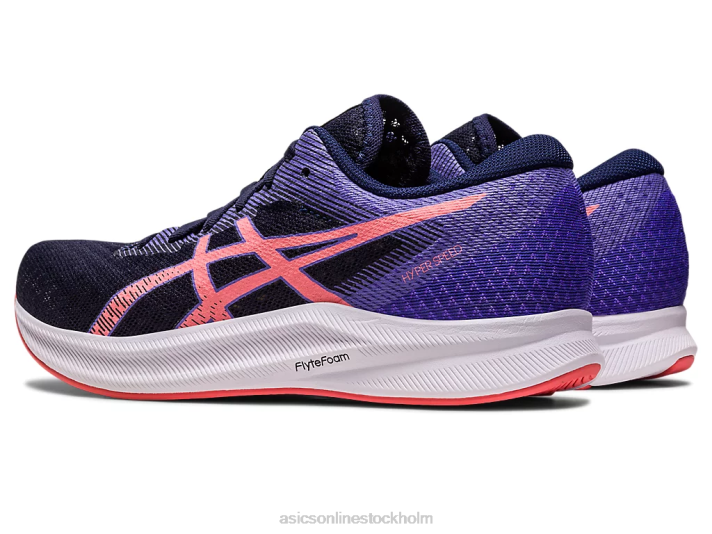Asics hyperhastighet 2 kvinnor D6D02495 midnatt/papaja