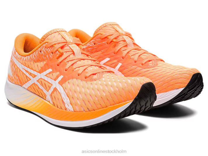 Asics hyperhastighet kvinnor D6D03413 orange pop/vit