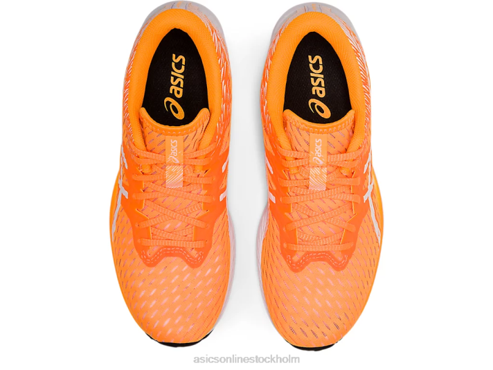 Asics hyperhastighet kvinnor D6D03413 orange pop/vit