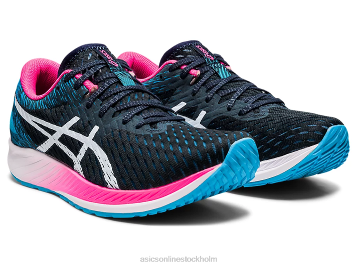 Asics hyperhastighet kvinnor D6D04083 fransk blå/vit