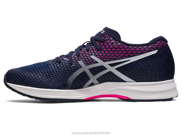 Asics lyteracer 4 kvinnor D6D02211 midnatt/vit