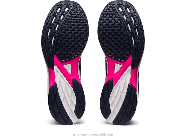 Asics lyteracer 4 kvinnor D6D02211 midnatt/vit