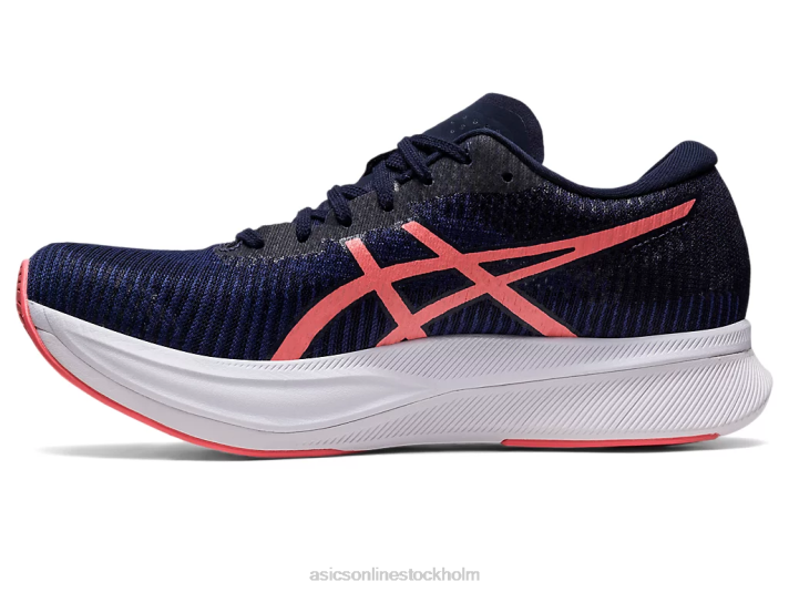 Asics magisk hastighet 2 kvinnor D6D02327 indigoblått/papaya