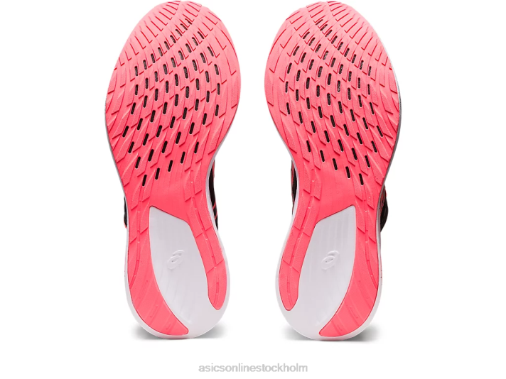 Asics magisk hastighet kvinnor D6D03649 svart/flammande korall