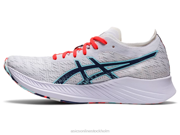 Asics magisk hastighet kvinnor D6D03741 vit/åskblå