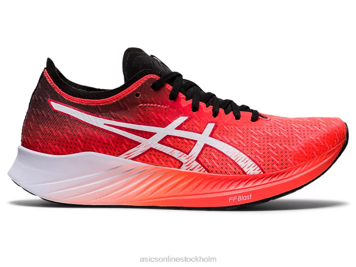 Asics magisk hastighet kvinnor D6D03949 soluppgång röd/vit