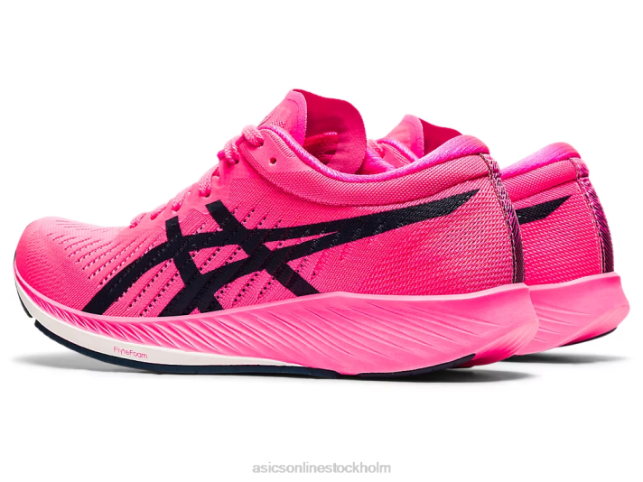 Asics metaracer kvinnor D6D04046 varm rosa/fransk blå