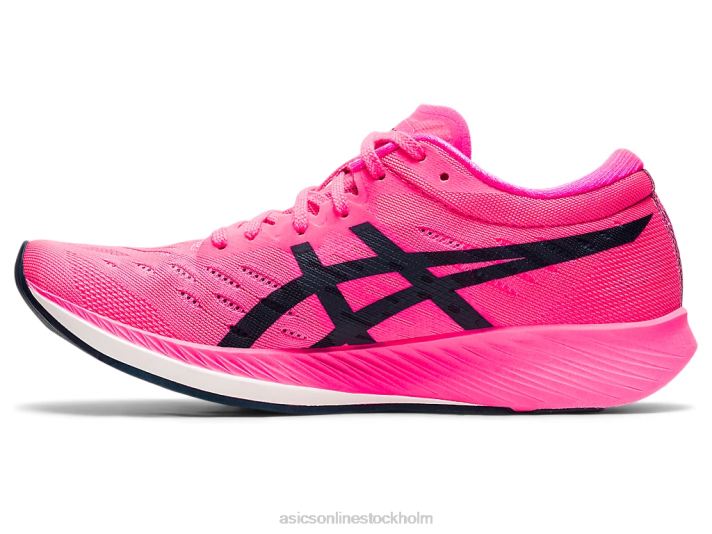Asics metaracer kvinnor D6D04046 varm rosa/fransk blå