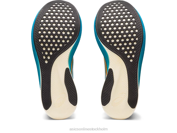 Asics metaspeed himmel kvinnor D6D02633 orange pop/öblå