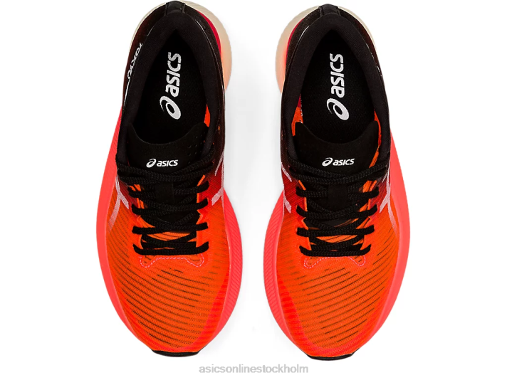 Asics metaspeed himmel kvinnor D6D03950 soluppgång röd/vit