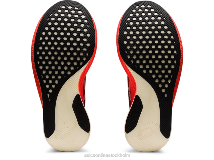 Asics metaspeed himmel kvinnor D6D03950 soluppgång röd/vit