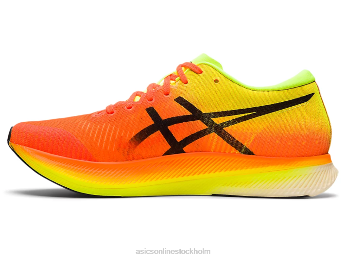 Asics metaspeed kant kvinnor D6D02845 chockerande orange/svart