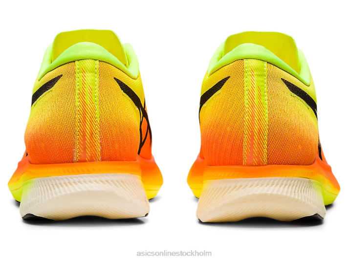 Asics metaspeed kant kvinnor D6D02845 chockerande orange/svart