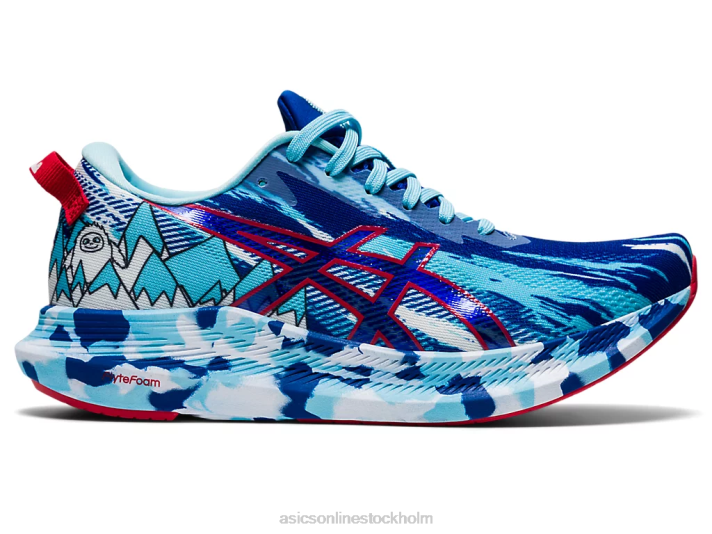 Asics noosa tri 13 kvinnor D6D02965 blått/hav förfall